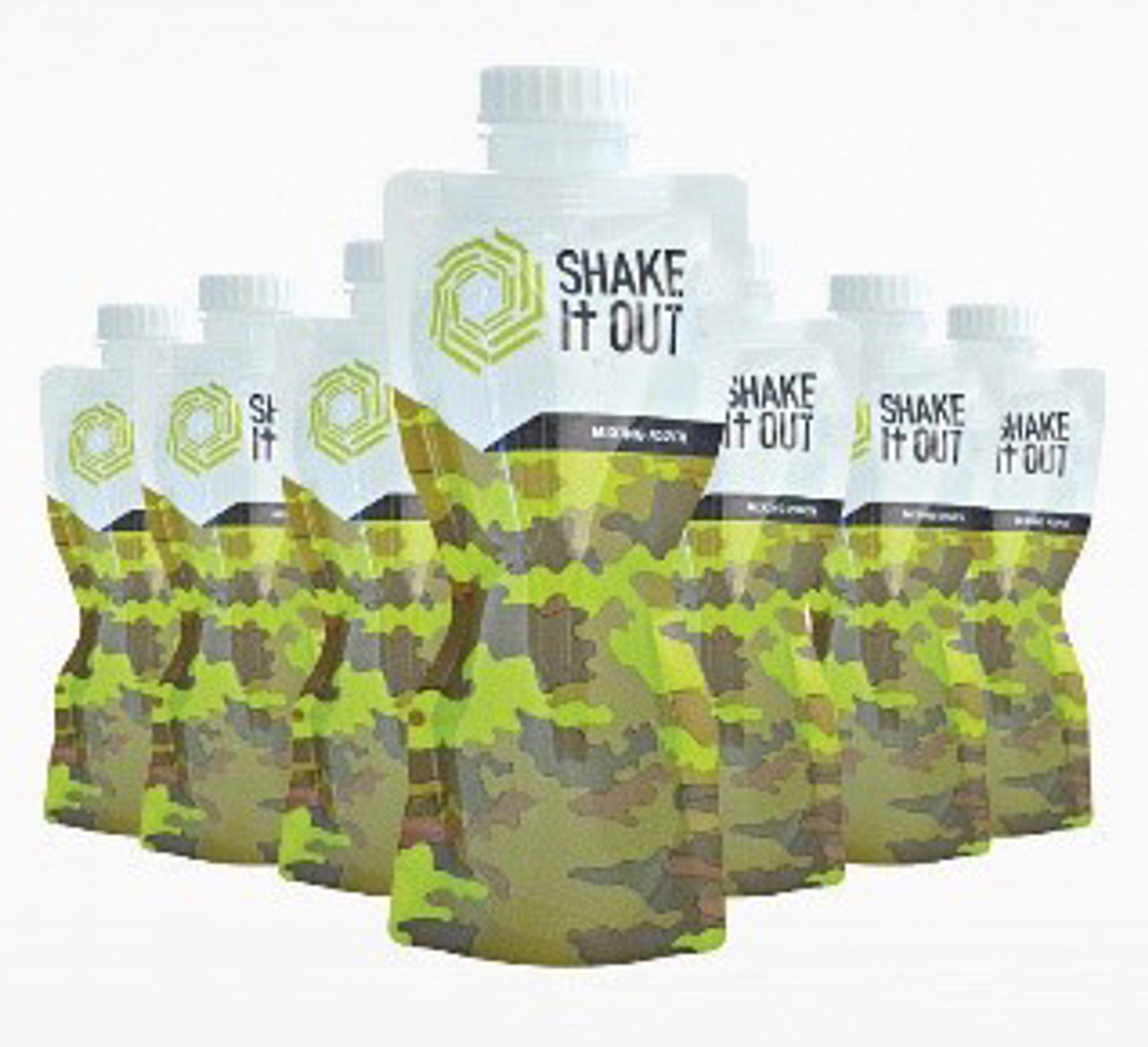 SHAKE It OUT ® - Camo Travel Shaker Pack of 7 - SHAKE It OUT® and Fitness  Flask