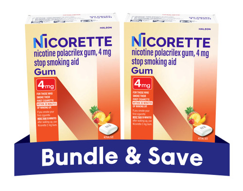 4 mg Nicotine Gum Fruit Chill (200 Ct Bundle)