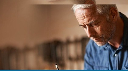 Man Working Quit Smoking