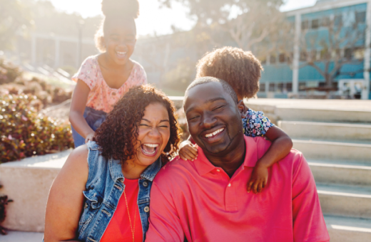 2 guys hug it out while they don't think about smoking