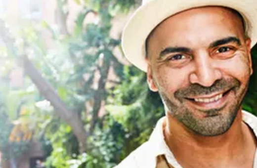 2 guys hug it out while they don't think about smoking