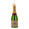 Ornament Glass Luxury Champagne Bottle H14cm