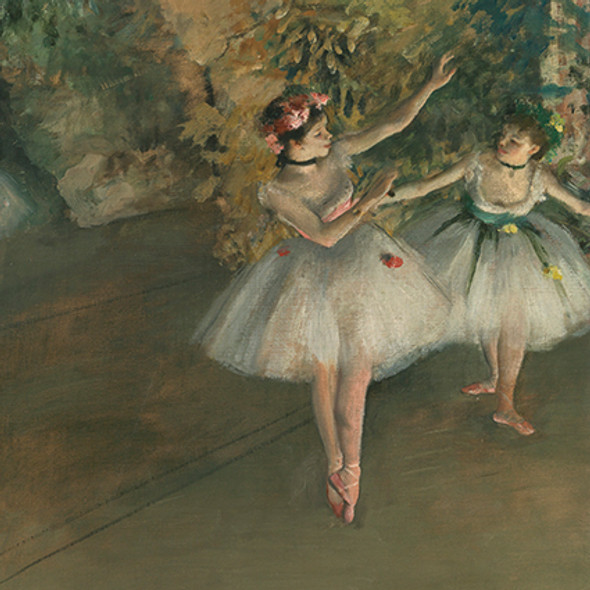 The Courtauld- Two Dancers on a Stage