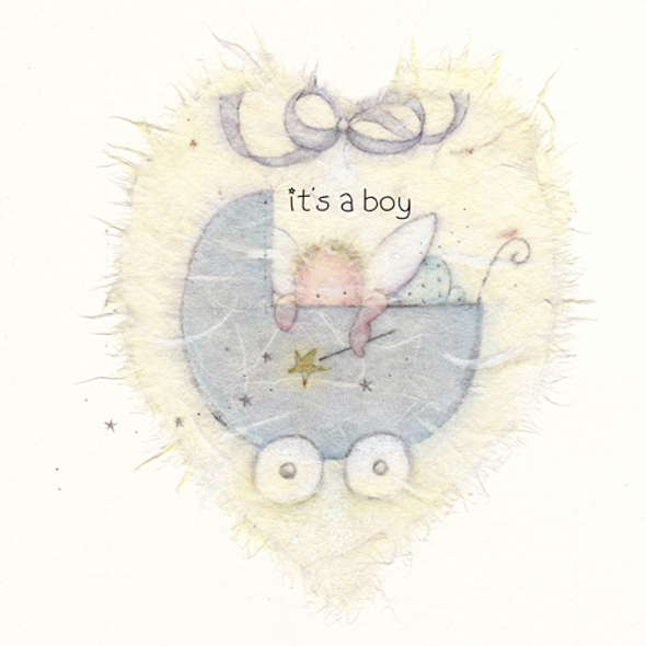 NB- It's A Boy Pram