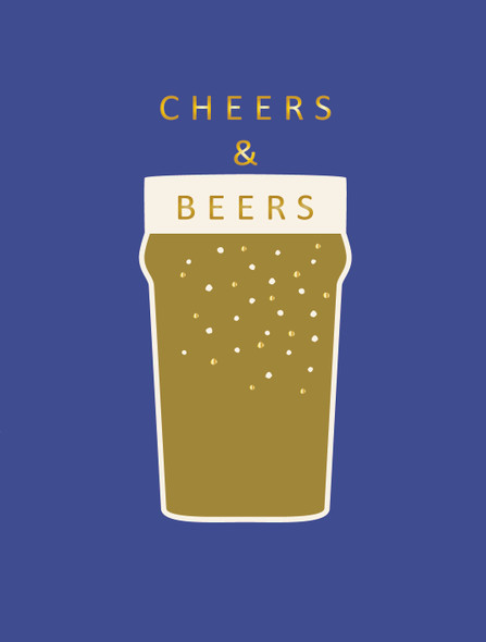 HB- Cheers & Beers (95mm x 125mm)