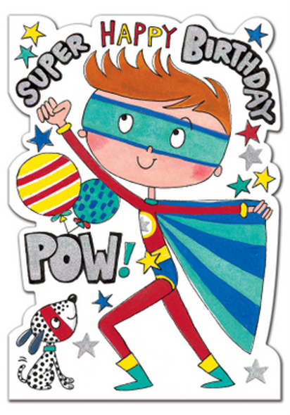 HB - Super Hero (Die-cut)