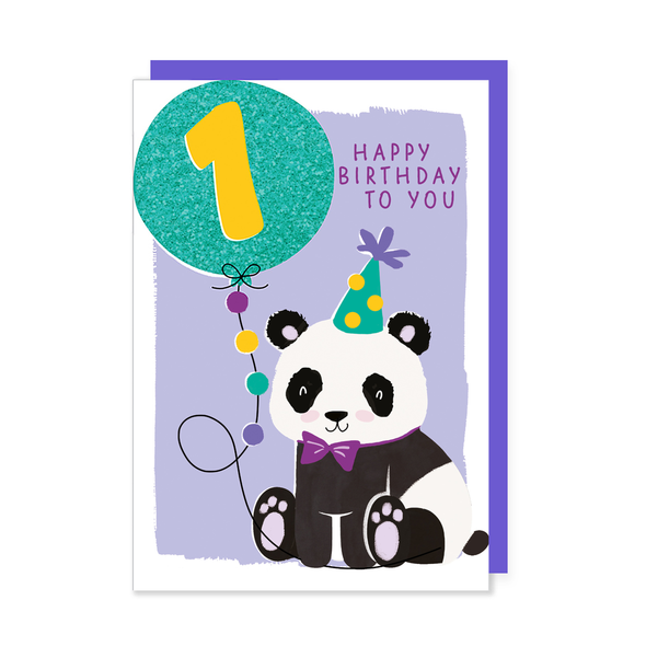 HB SALE- 1st Birthday Panda