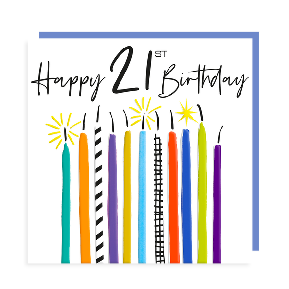 HB- 21st Candles (SQ 150mm)