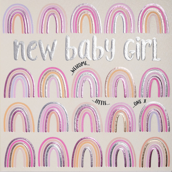 NB- Baby Girl Rainbows