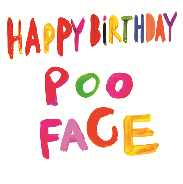 HB- Poo Face