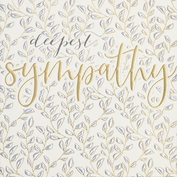 SY- Deepest Sympathy Leaves