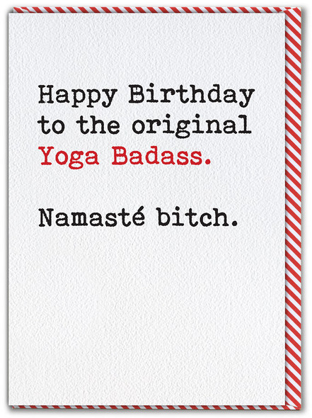 HB- To the Original Yoga Badass