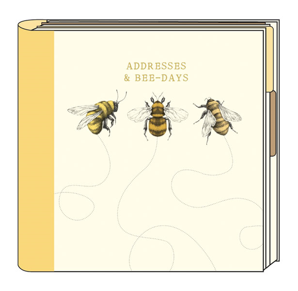 Bees Address & Birthday Book