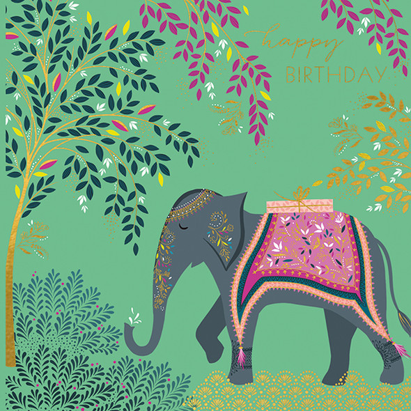 SM HB- Elephant & Trees