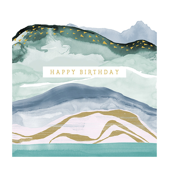 HB- Abstract Waves (Embossed/Foil)