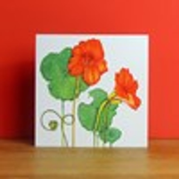 Nasturtium (Linen Board)