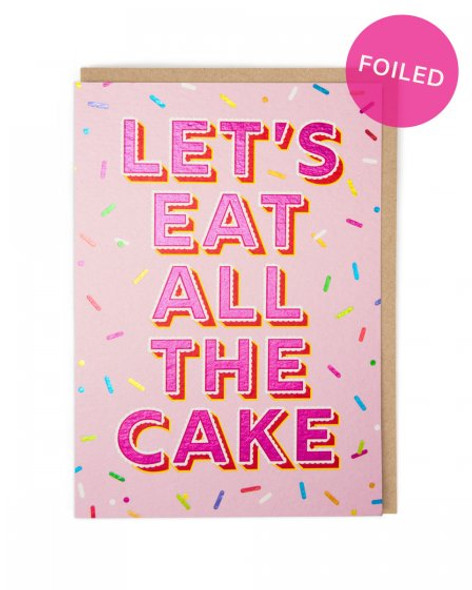 Hot Foils HB- Eat The Cake