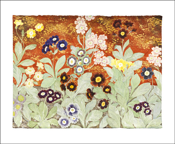 Angie Lewin- Auricula Tapestry