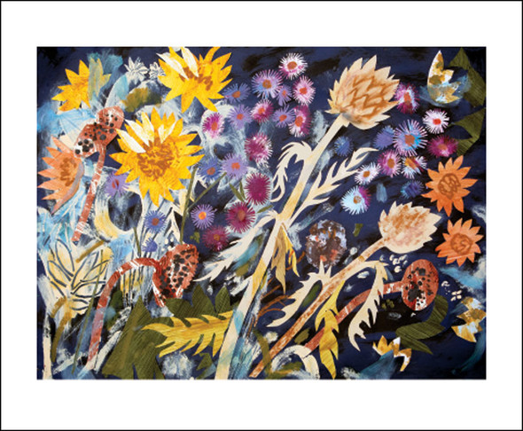 Mark Hearld- Sunflowers and Daisies