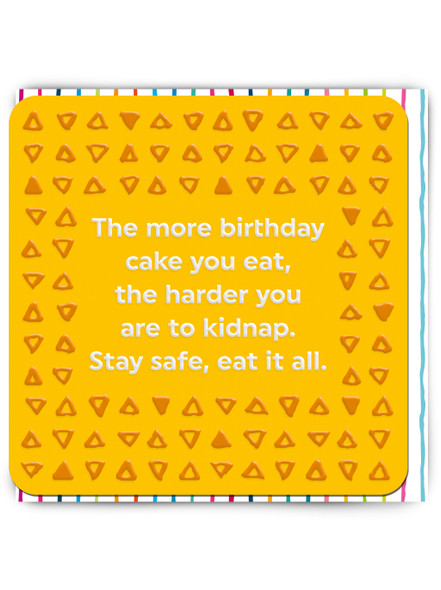 Stay Safe Eat Cake
