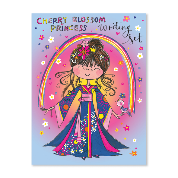 Writing Set Wallet- Cherry Blossom Princess (30sheets/20Env/Stickers)