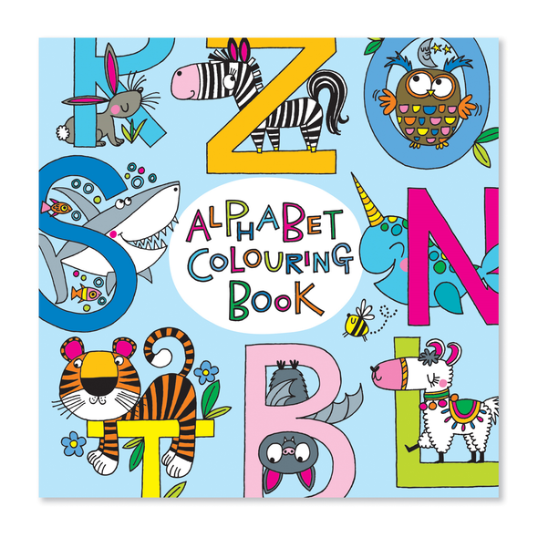 Colouring Book Square - Alphabet