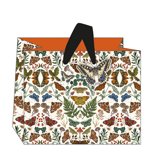 Bag Large Landscape - Autumn Butterflies 360x290x136mm