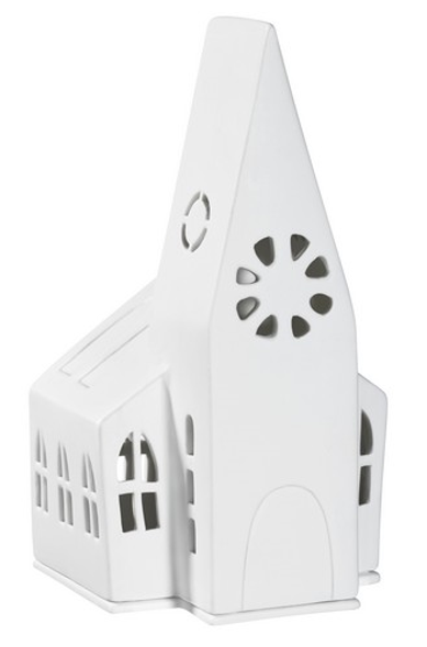 Lighthouse - Church Large Porcelain (H21x13x11cm)