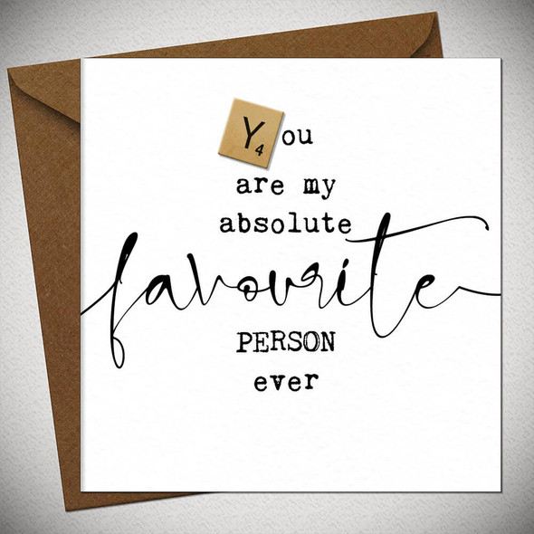 Inky Scripts - Favourite Person