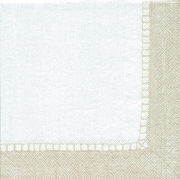 Linen Border - Natural