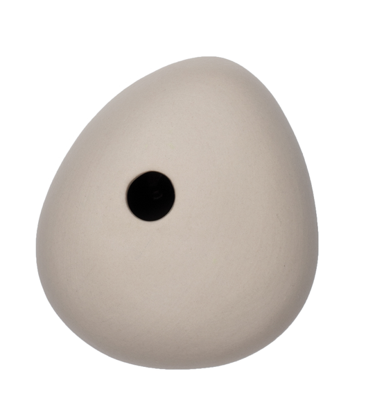 Vase Mini - SALE-Balance Pebbles Set(3) Taupe Stoneware
