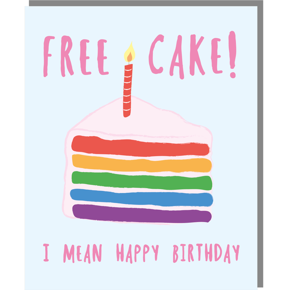 Free Cake (95mm x 115mm)
