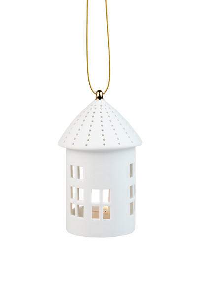 Decoration - Tealight House Round (H11.5x D6cm)