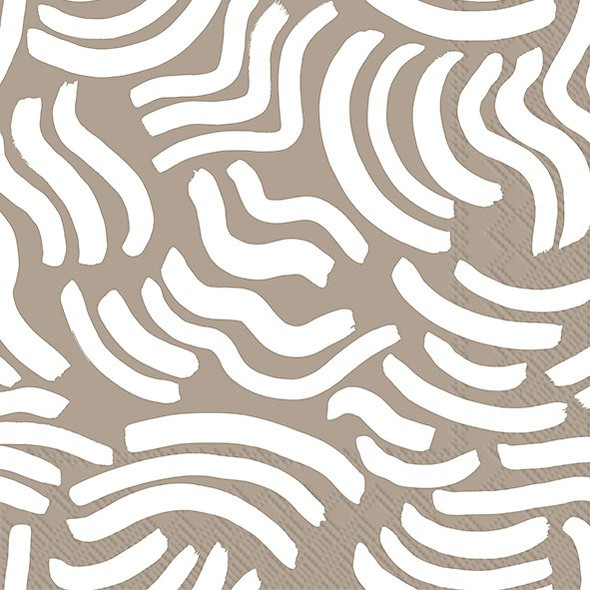 SALE - Marimekko - Hyraily Taupe White