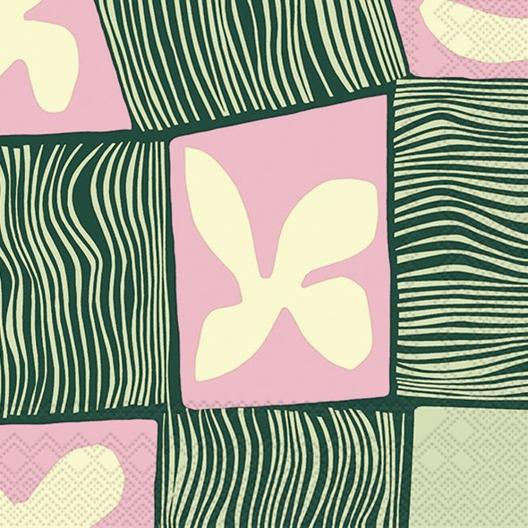 Marimekko - Korkeuksissa Rose Green