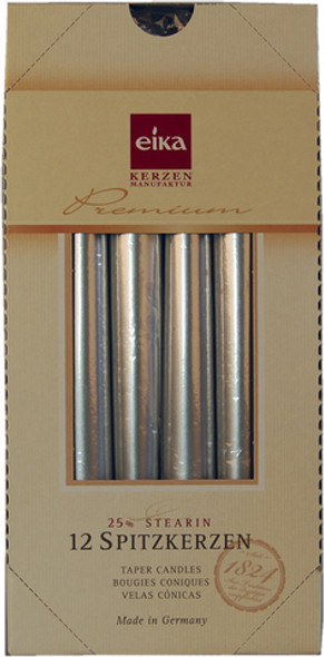 Eika Taper (Box12)Silver - 250mm x2.5Ø 9hr
