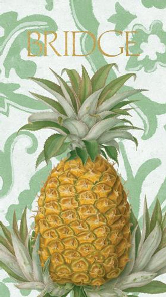 Bridge Score Pad - RHS Pineapple