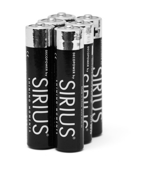 Sirius AAAA Battery 6pce Set