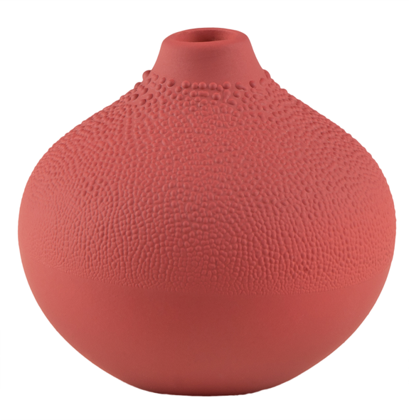 Beaded Glaze - SALE-Vase Mini Rust Stoneware (H6.5cm)