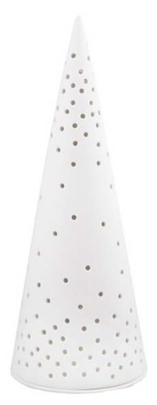 Tree LED - SALE-Forest of Light Perforated Porcelain (H25xØ9.5cm)