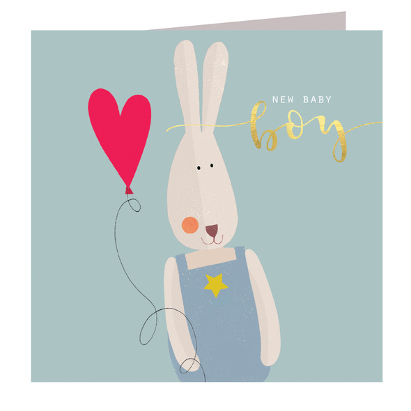 NB- Boy Bunny (Linen Board)