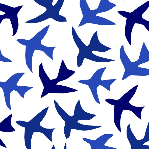 Birds Blue