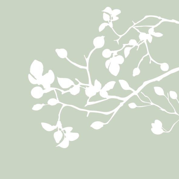 SALE - Pure- Branch Soft Green