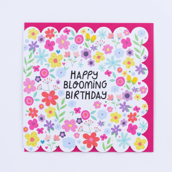 Die-Cut HB- Blooming Birthday (unbagged)