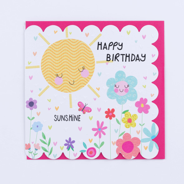 Die-Cut HB- Sunshine (unbagged)