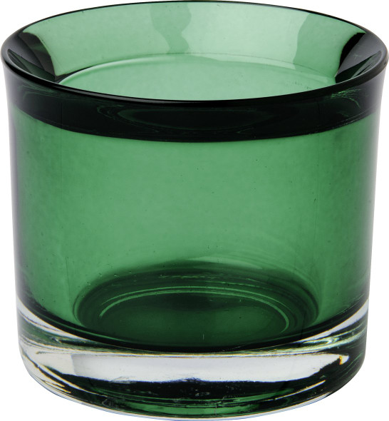 Tealight Votiv Glass - Forest Green (H5.8xØ6.8cm)