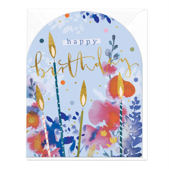 Arched HB- Watercolours and Candles (unbagged)