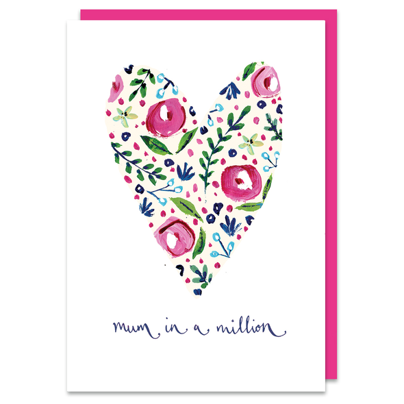 Mother's Day - Mum in a Million Heart