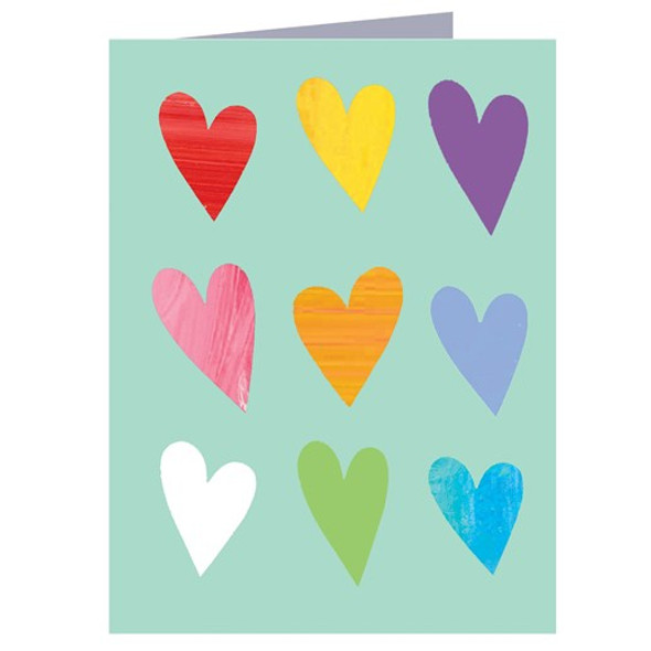 Small Card HB- Hearts (125x95mm) 