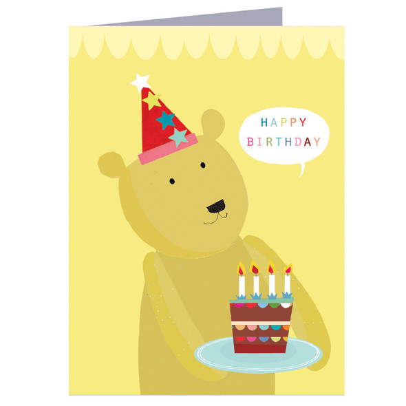 Small Card HB- Bear (125x95mm) 